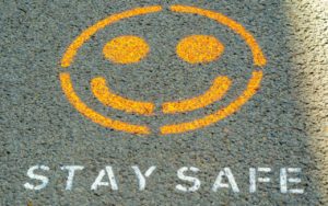 Stay Safe Smiling Face